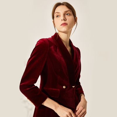 慕裁2025新款法式复古气质西装女高级感小众设计感时尚百搭显瘦