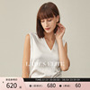 LadyS Elite Chiffon vest camisole Light and thin soft V-neck jacket Basics Refinement Occupation suit Internal lap