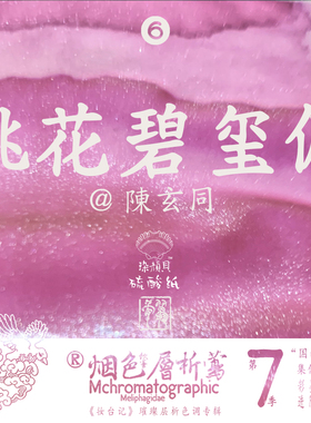 【热销单色】烟色饮蜜莺层析季 桃花碧玺佩 染卡书写练字钢笔彩色墨水 红色系