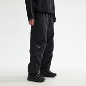 男冬季 伞兵工装 裤 REDCHARCOAL红炭黑色羽绒裤 加绒保暖直筒裤 子