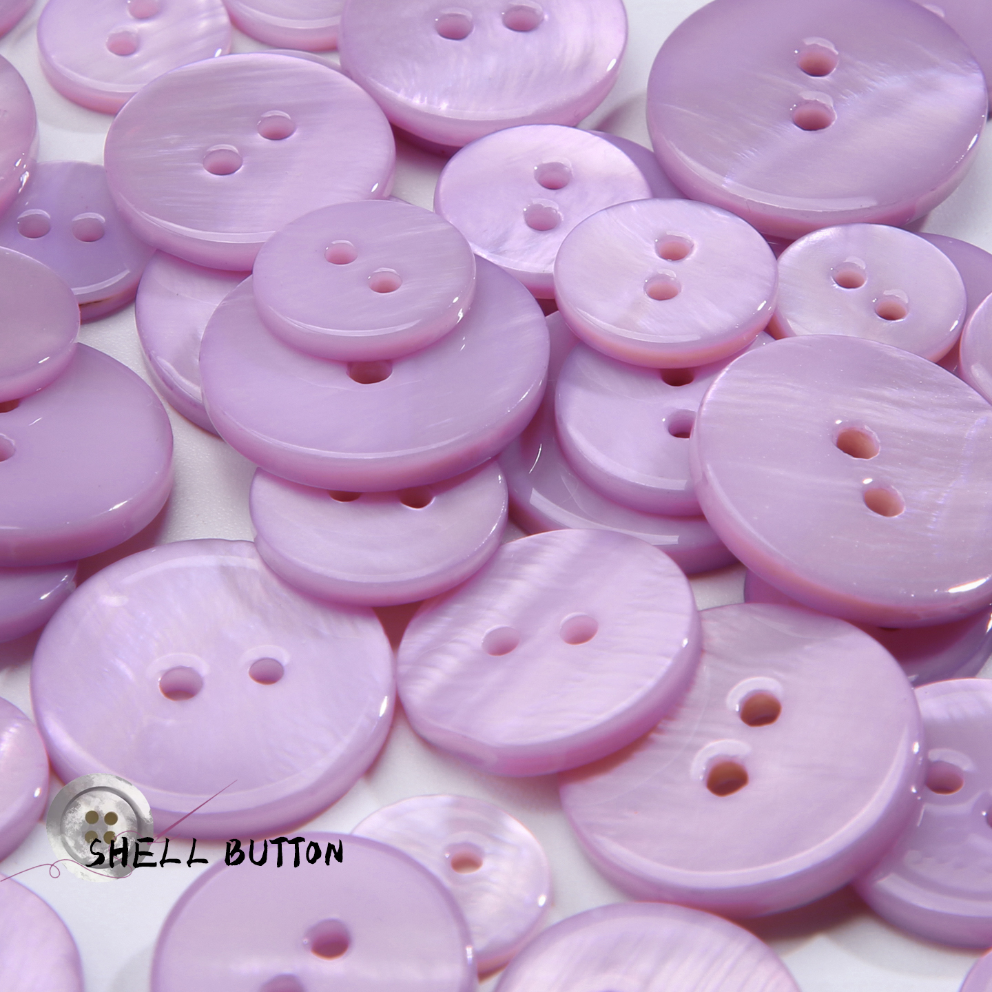 河贝贝壳扣子雪纺针织开衫彩色纽扣衬衫袖口领口服装辅料diy手工