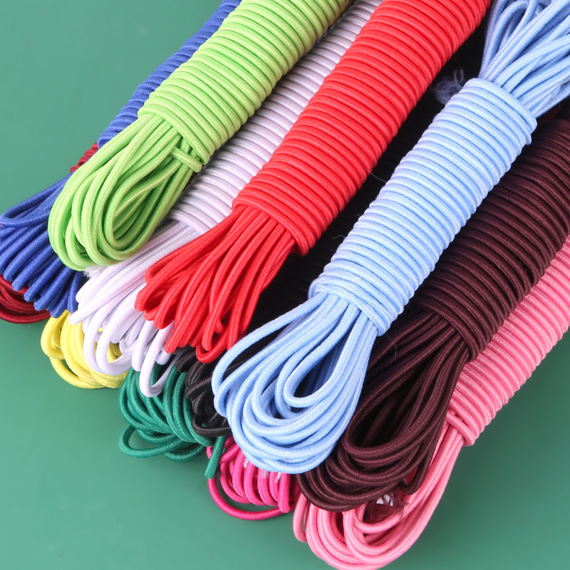 圆形松紧带高弹力绳细橡皮筋儿童衣服裙子裤子皮筋橡筋跳皮筋辅料