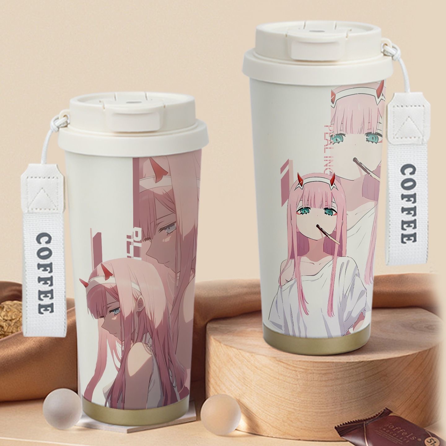 卡通动漫国家队02保温瓶咖啡水杯子吸管直饮便携学生定制不锈钢