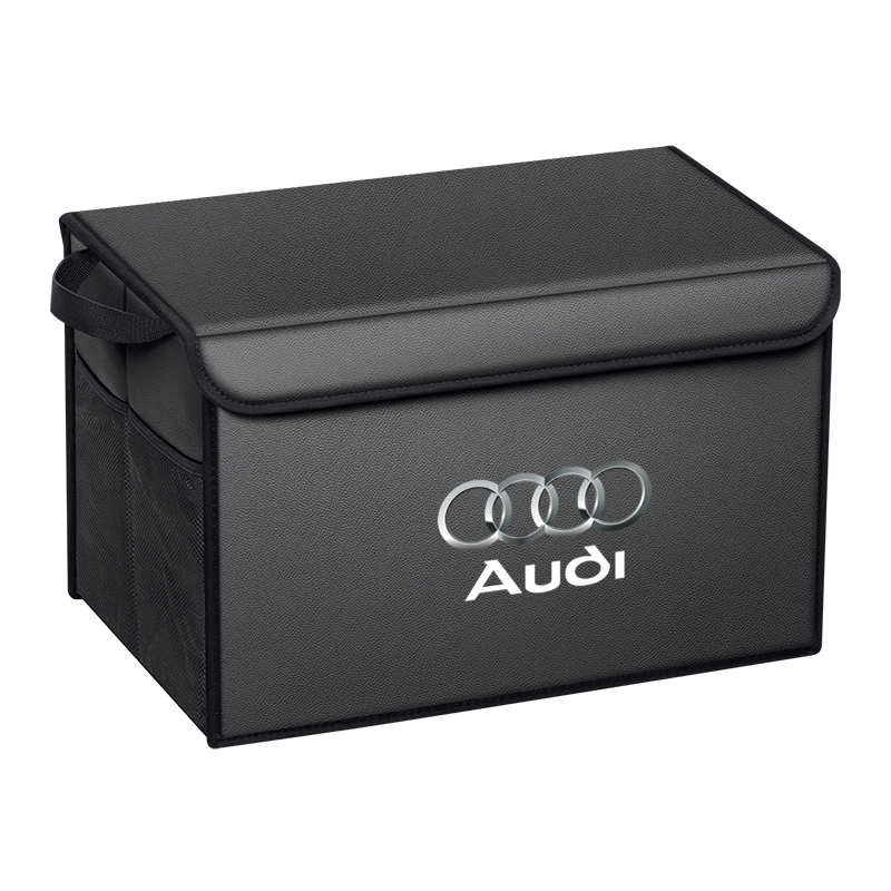 适用奥迪A6L A4L Q5L Q2L Q3 A3 A5L汽车载后备箱收纳尾箱储物盒