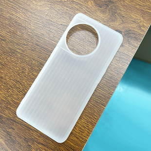 瓦楞波纹软壳适用一加11手机壳轻薄简约圆弧边细微磨砂防滑保护壳