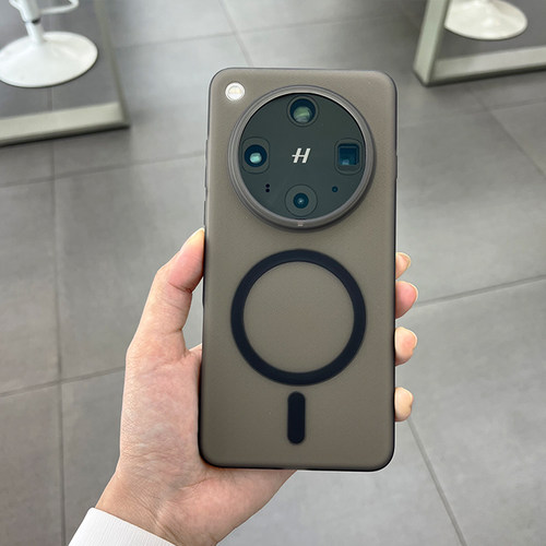Magsafe磁吸软壳适用oppofindx8ultra手机壳磁吸支架车载增强磁力纹理防滑保护套