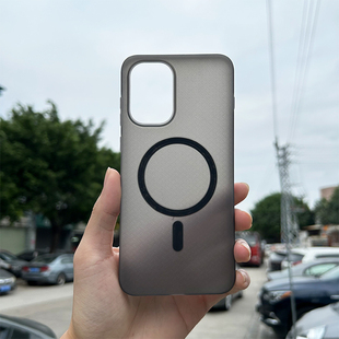 适用一加ace6手机壳磁吸软壳magsafe车载支架无线充强磁纹理防滑OnePlus保护壳ace6T