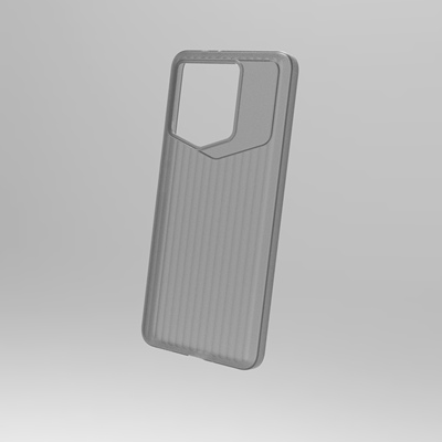 适用于红米K70至尊冠军版手机壳软壳行李箱波纹款个性磨砂网红轻薄简约防滑防摔大孔透明保护壳