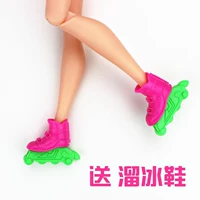 Giày Barbie đặt giày cao gót pha lê giày cao gót nhỏ cho bé gái đồ chơi. Quần áo công chúa - Búp bê / Phụ kiện búp bê anna