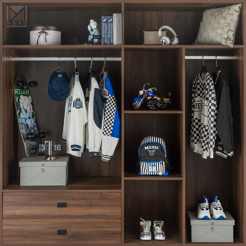 样板间衣服摆件儿童衣柜饰品组合