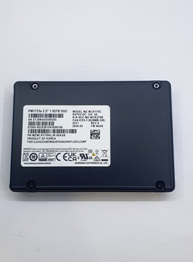 三星PM1733A 1.92T U.2接口PCIE4.0MZWLR1T9HCJR-00AG8/00AG5硬盘