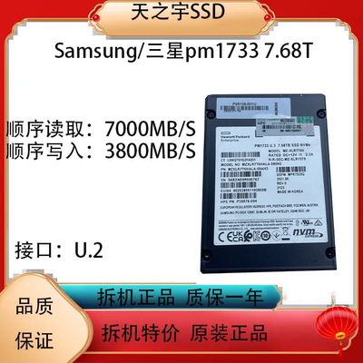 三星PM17337.68TU.2拆机