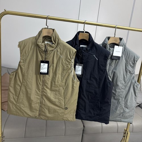 【户外机能~防风防泼水+加厚保暖】冬季男士日系立领运动棉衣马甲