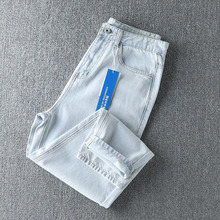 线下525元，国内限定！2021春夏新款男士宽松九分裤老爹裤牛仔裤