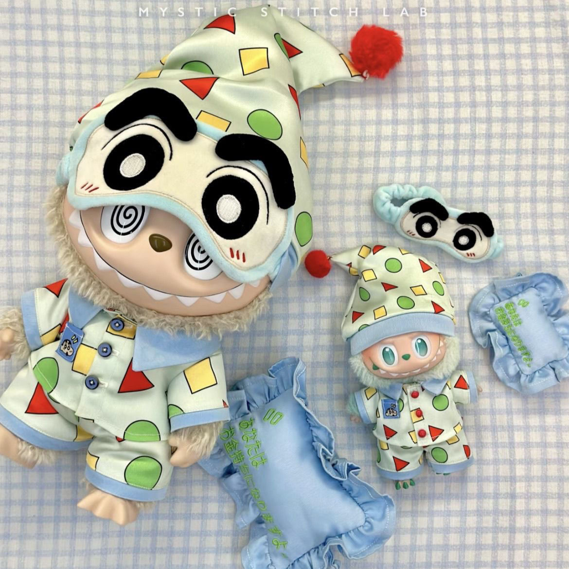 labubu可爱蜡笔小新睡衣