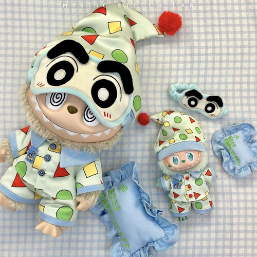 labubu可爱蜡笔小新睡衣