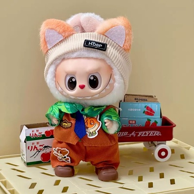 一二三代labubu娃衣公仔玩偶服装