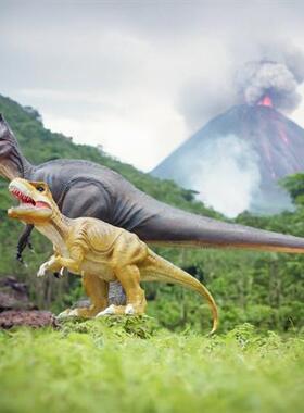 侏罗纪主题动物装饰大型雕塑户外景区游乐园引流装饰仿真恐龙摆件