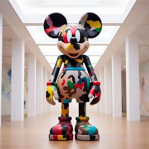 玻璃钢卡通形象公仔雕塑户外园林景观可爱动漫人物雕像装饰摆件