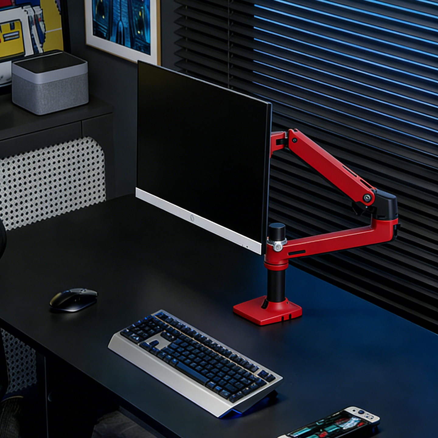 爱格升ergotron显示器支架臂办公桌面电脑屏幕支撑架45-490-285