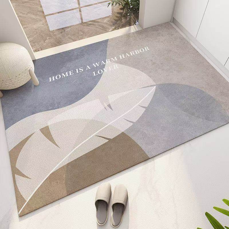 硅藻泥入户地垫浴室门口防滑吸水脚垫家用进门玄关脚垫可裁剪地毯,居家布艺,入户地垫,淘宝优惠券,粉丝福利购,淘宝优惠卷