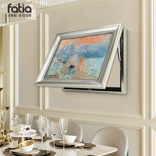 法蒂雅电表箱复古风装饰画