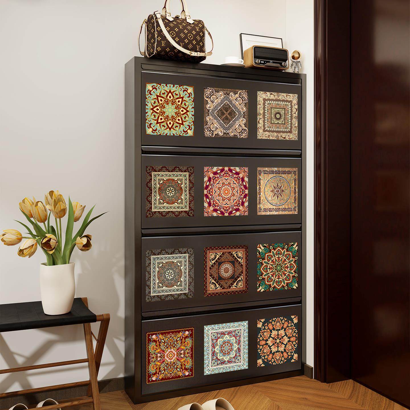 超薄入户家用门口多层鞋柜