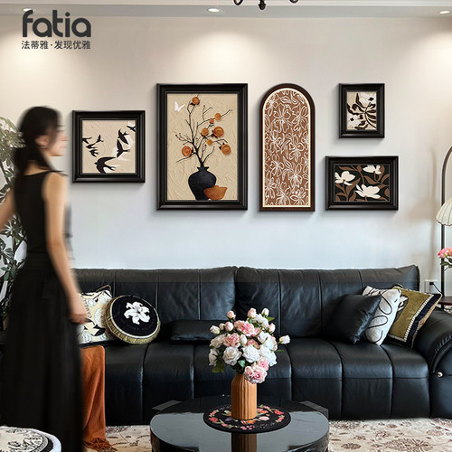 【某书荐30W+】客厅2025新款挂画