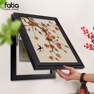 葫芦电表箱装饰画2026新款新中式配电箱电闸遮挡盒挂画福禄寓意好