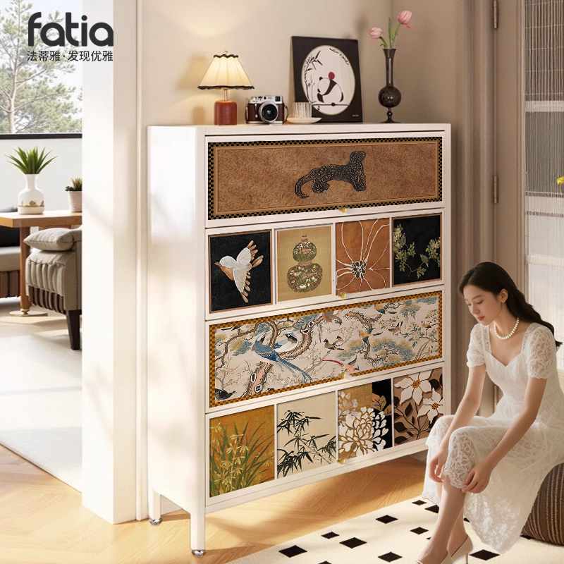 2025新款多层大容量门内外收纳柜