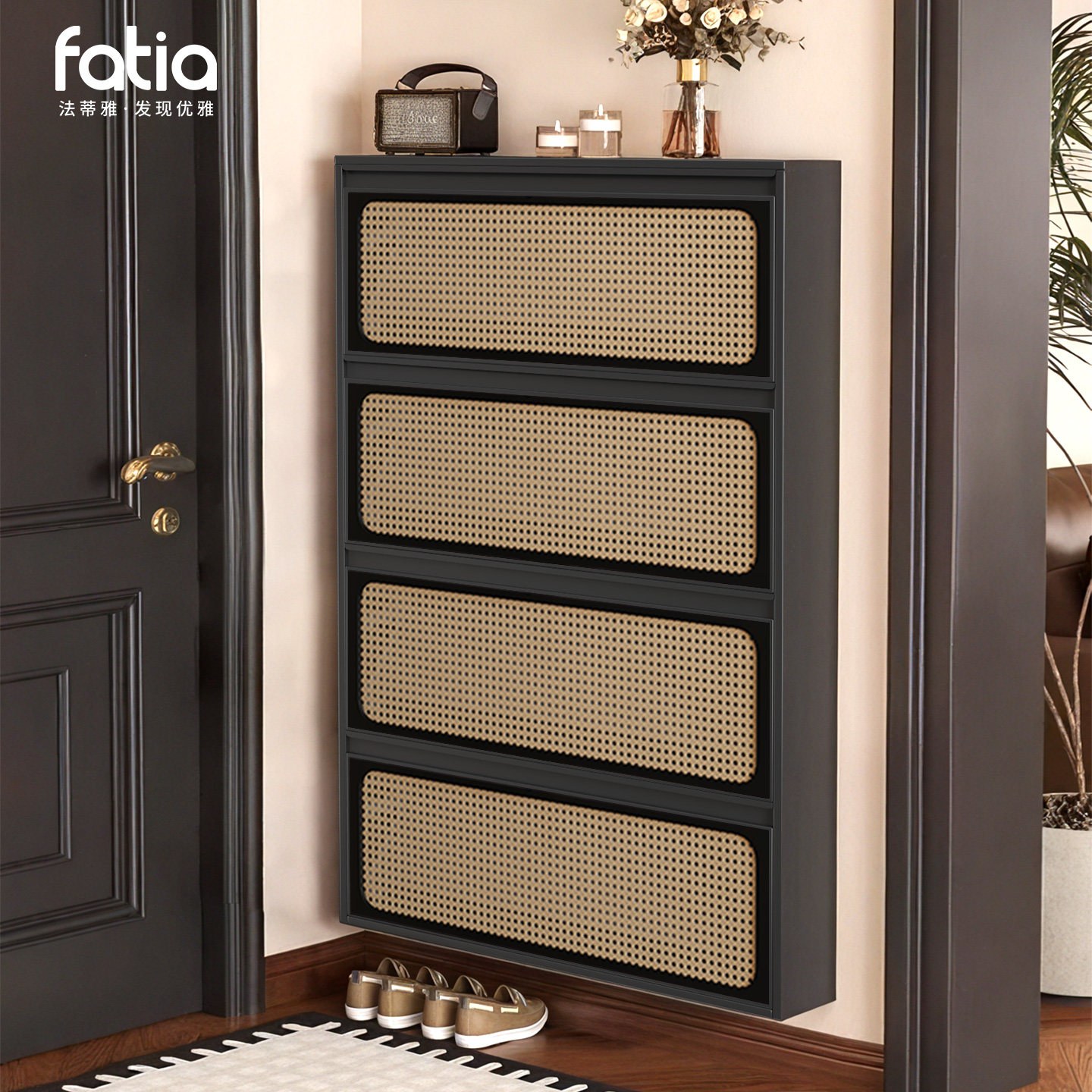 【20w+种草】超薄15cm小窄鞋柜