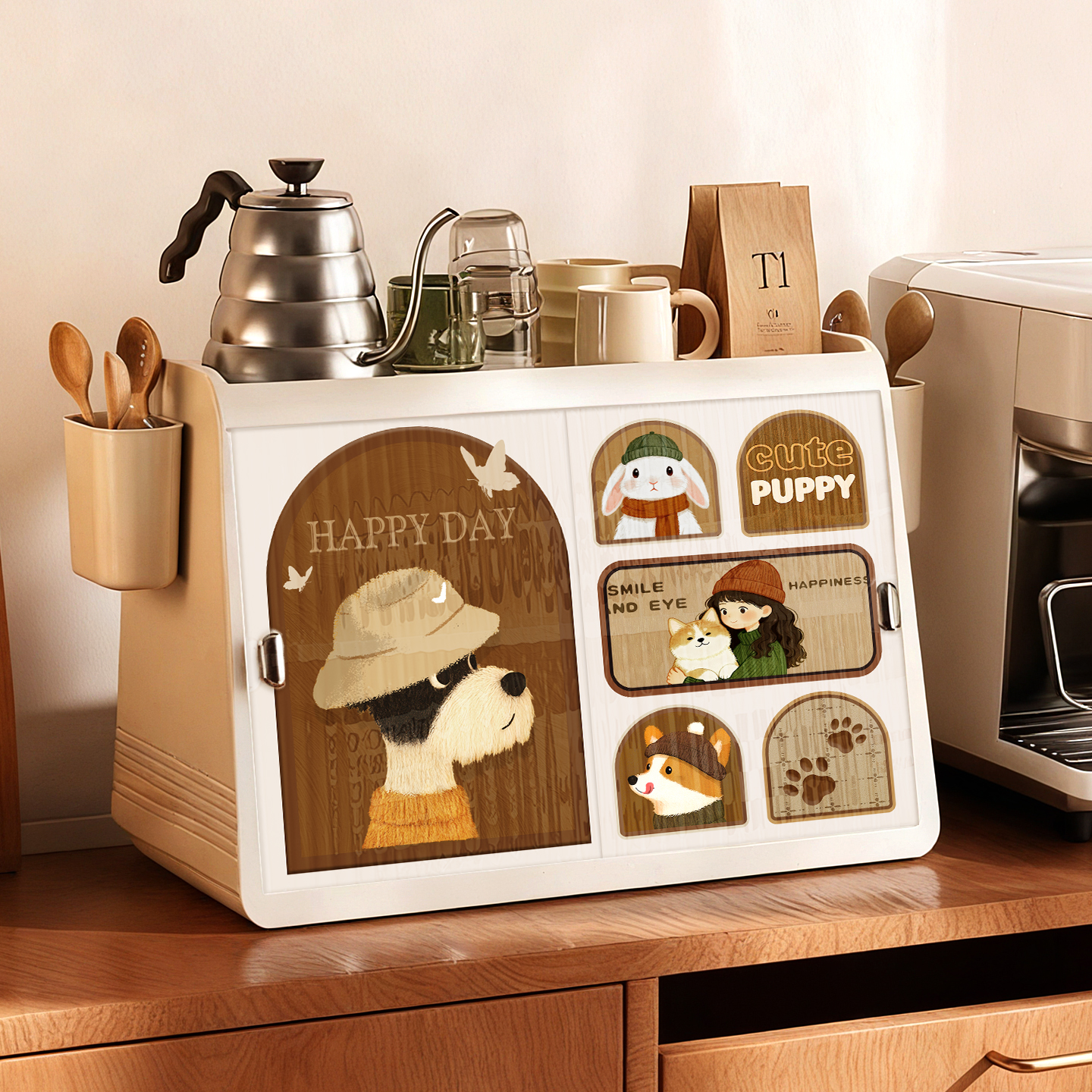 杯架杯子收纳置物架防尘水杯茶杯咖啡杯马克杯收纳神器高级感轻奢