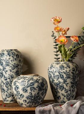 景德镇陶瓷花瓶摆件客厅装