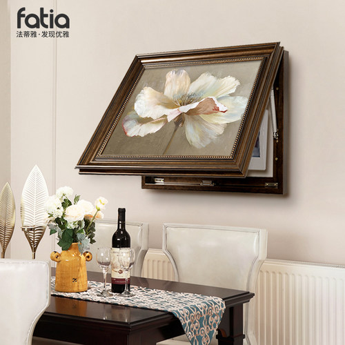 美式复古电表箱遮挡，美观遮丑