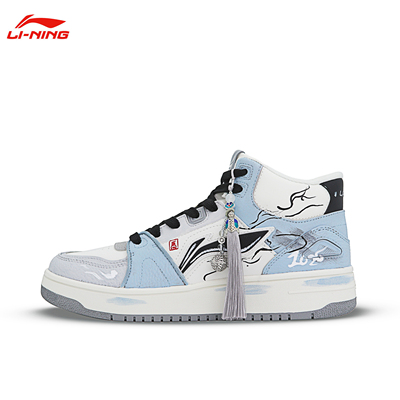 李宁板鞋天迹HI国潮街头涂鸦艺术