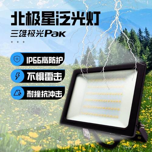 户外厂房超亮led庭院防水灯泛光