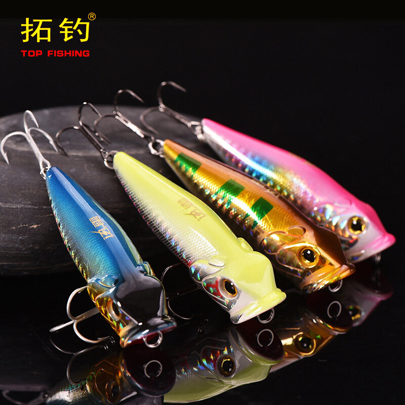 拓钓飓风路亚假饵波爬路亚饵远投撞水浮水翘嘴水面系假饵鱼饵波扒