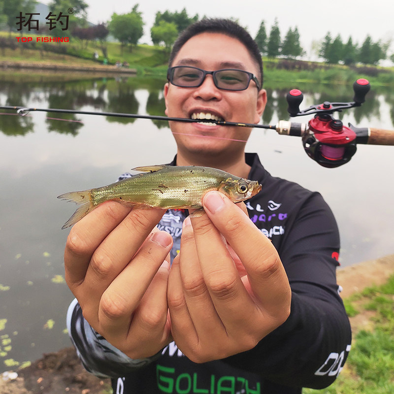 拓钓白条瓜子亮片套装绑好不伤线微物假饵路亚助投器串钩翘嘴