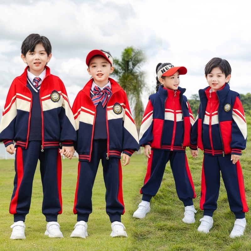 幼儿园班服团队新款演出服男童春季高端夏秋马甲学校春夏儿童背心
