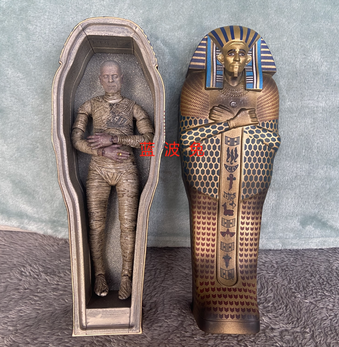 neca  木乃伊 古埃及 法老 僵尸怪物 彩色版 7寸可动手办模型人偶