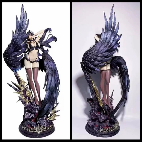 Неизвестный полный план GK Beautiful Girl Black Silk Yaerbaid Статуя