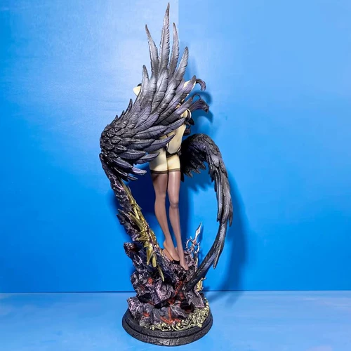 Неизвестный полный план GK Beautiful Girl Black Silk Yaerbaid Статуя