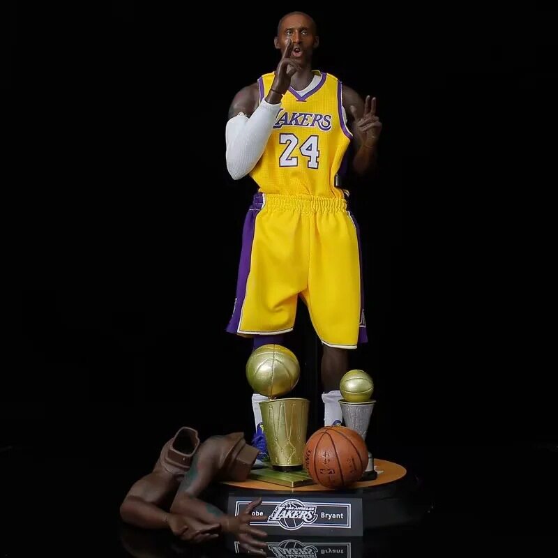 NBA篮球明星 GK 1/6 经典款科比 黑曼巴 雕像模型盒装手办摆件