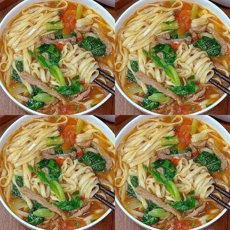 【买一箱送一箱】桶装山西手擀面非油炸方便虫草免煮整箱 速食