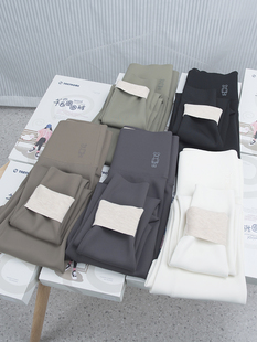 80992秋冬高腰无尴尬线鲨鱼裤加绒加厚高腰收腹羊绒鲨鱼裤