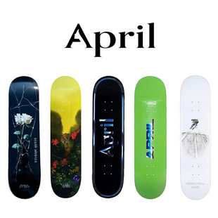 美国April滑板版面原装进口枫木双翘板堀米雄斗Yuto签名款清少年
