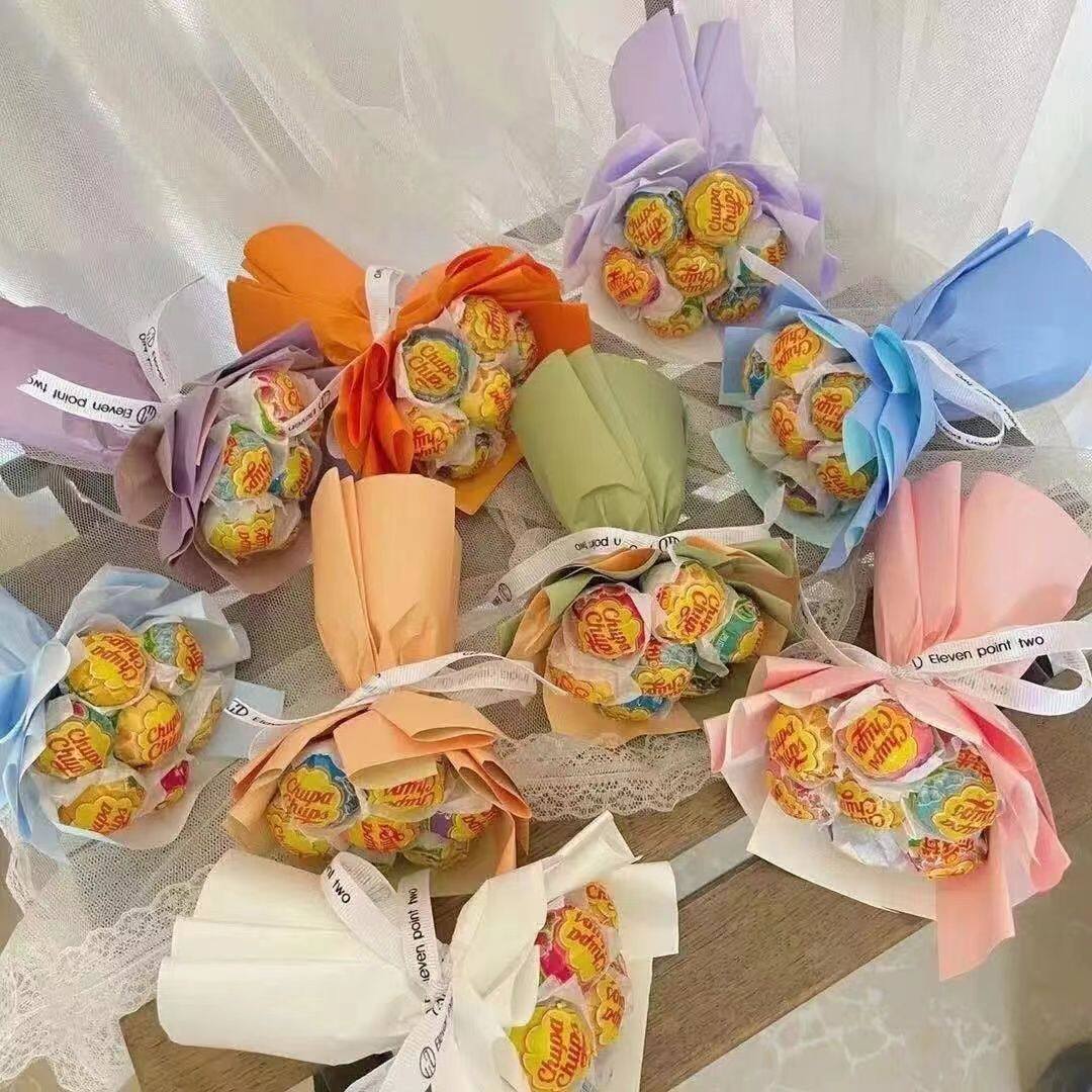 自己包装花束材料小红书