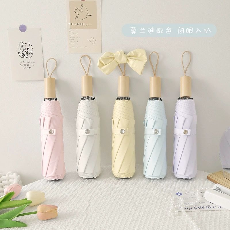 轻艺迷你伞雨伞女ins森系