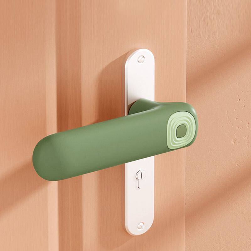 智能门锁防撞神器门把手保护套防撞垫窗户防盗门把手防撞保护套硅