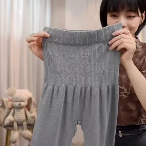 春秋季大码高腰收腹打底裤